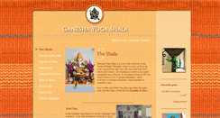 Desktop Screenshot of ganeshayogaphuket.com